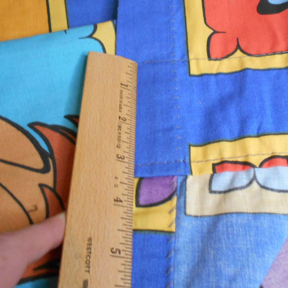 Vintage Disney 1993 Aladdin Curtain Set 14193 Genie, Abu, Iago - Picture 11 of 11